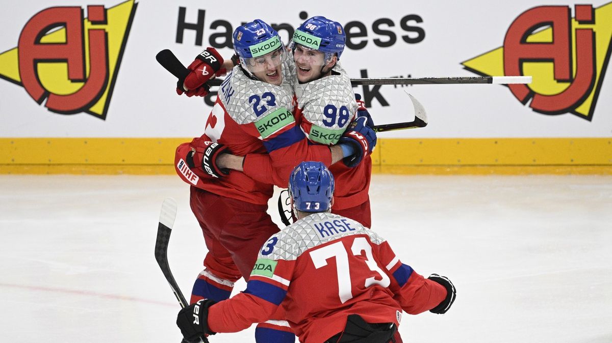 Čeští hokejisté jsou po 14 letech ve finále mistrovství světa