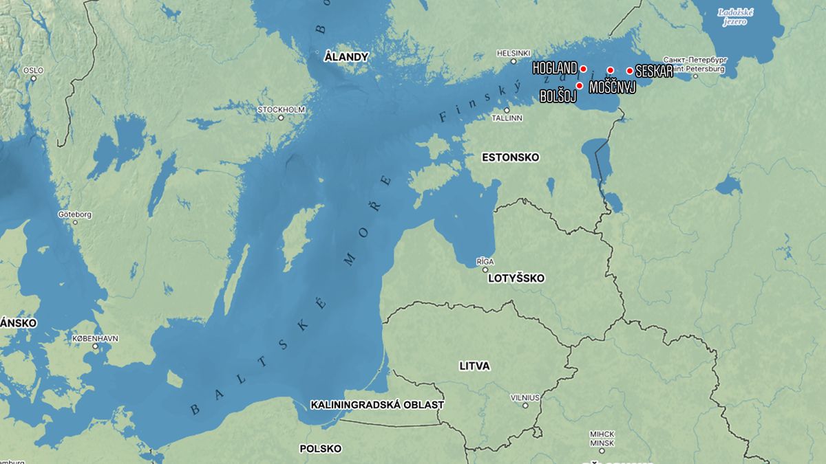 Rusko chce změnit námořní hranice s Finskem a Litvou