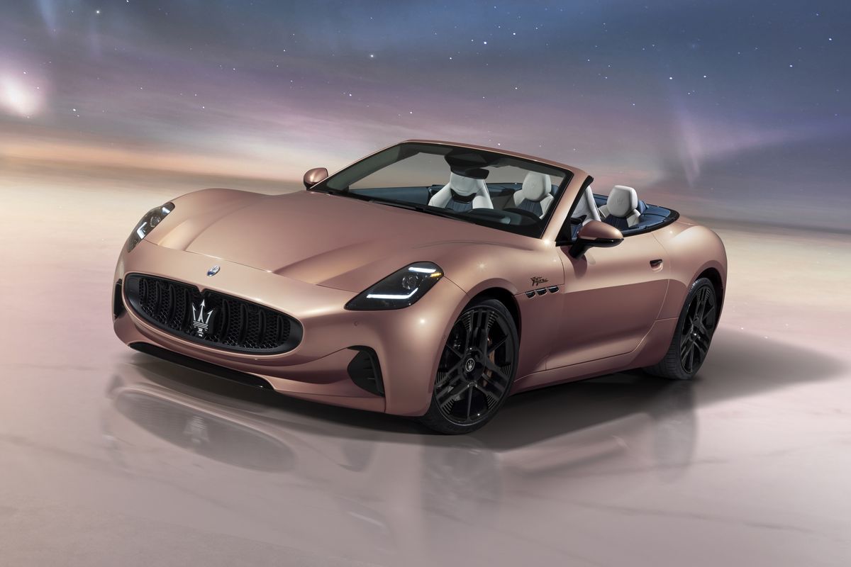 Maserati ukázalo vzácné zboží, elektrický kabriolet