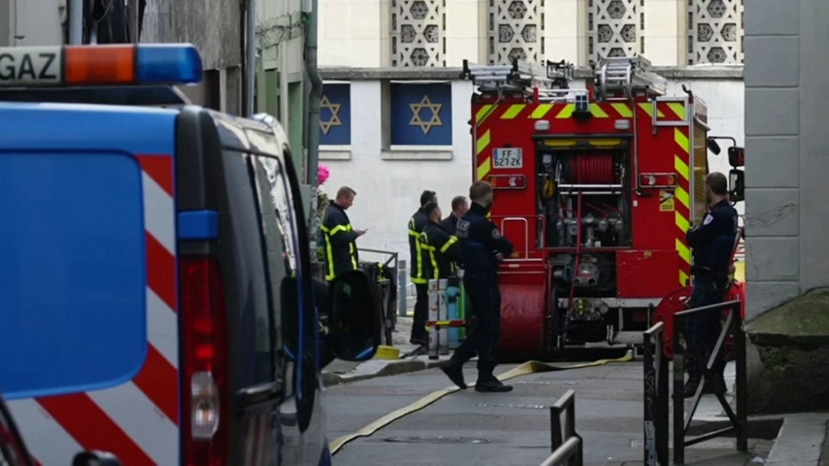 Francouzská policie zastřelila muže, který chtěl zapálit synagogu