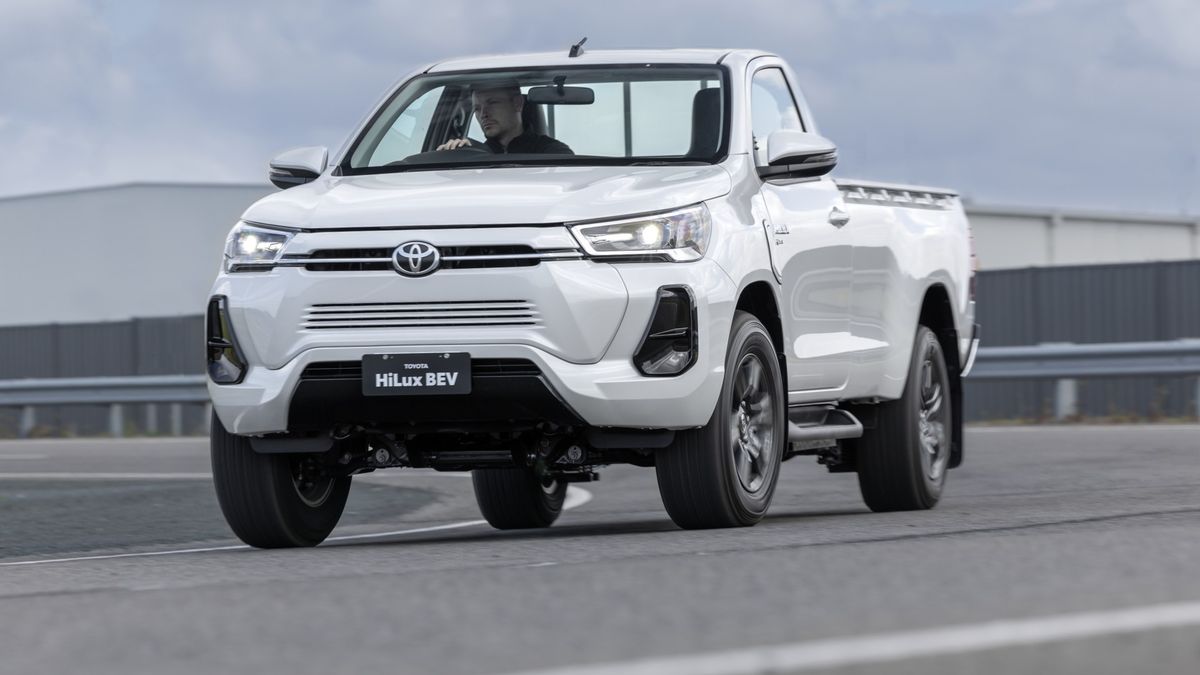 Toyota chystá plně elektrický pick-up Hilux