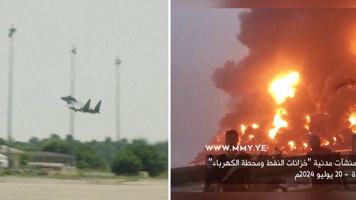 Jemenci vypálili na Izrael balistické rakety, náletu na Hudajdu se účastnily i F-35