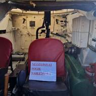 Interiér tanku T-34