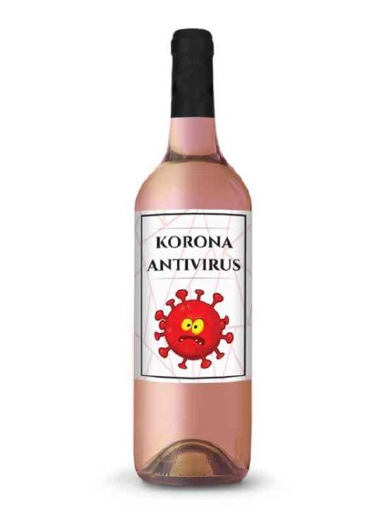 I lahvové víno „Korona antivirus“ skončilo v hledáčku inspektorů SZPI.