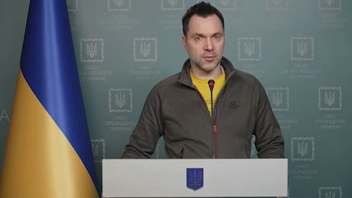 Poradce ukrajinského prezidenta Oleksij Arestovyč