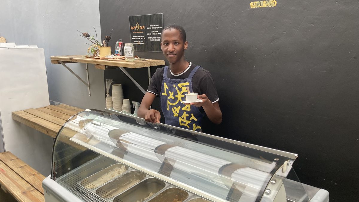 Housenková zmrzlina? Podnik v Kapském Městě oslavuje africké chutě