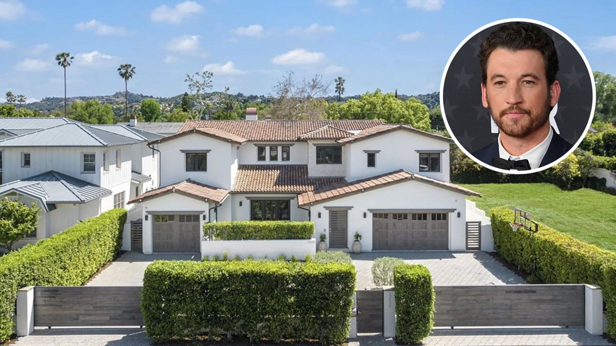 Fešák z Top Gunu Miles Teller nabídl k prodeji svůj dům v Los Angeles, který mu vykradli