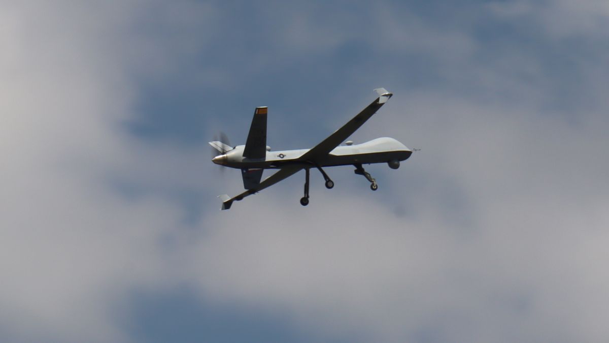 Ruská stíhačka zasáhla americký dron nad Sýrií