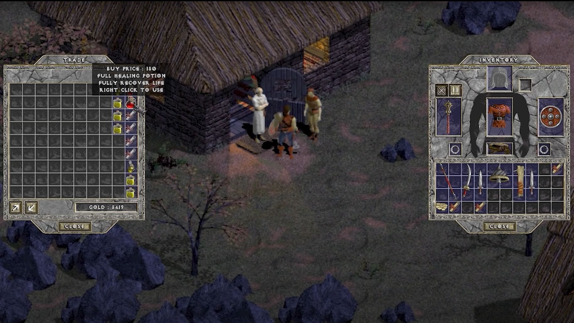 Ukázka ze hry Diablo