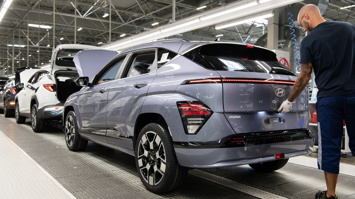 Hyundai v Nošovicích spustil výrobu druhé generace elektrického crossoveru Kona