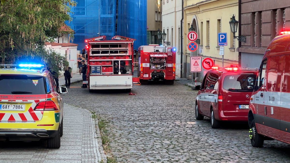 V centru Prahy unikl v pondělí večer čpavek