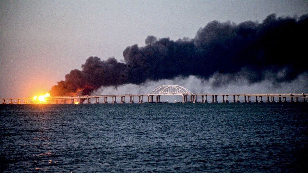 Ukrajina se poprvé přihlásila k útoku na Kerčský most