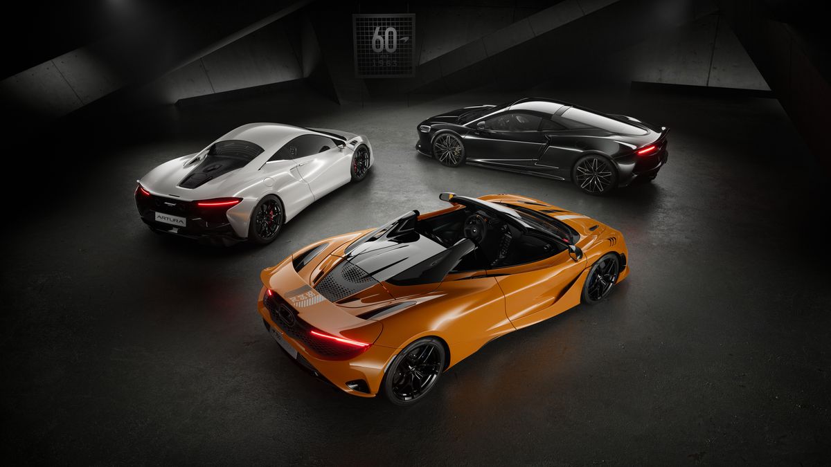 McLaren slaví šedesátiny unikátními laky a polepy