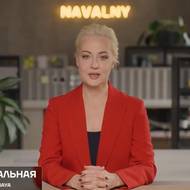 Julija Navalná při jednom z video-poselstvích vyzývajících ke vzdoru