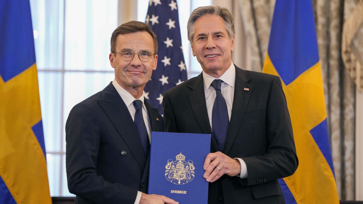 Švédsko vstoupilo do NATO
