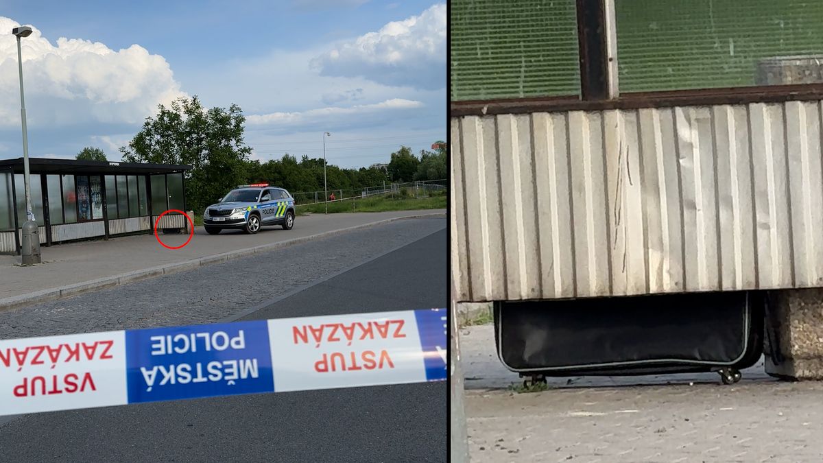 Policie vyklidila autobusové nádraží na pražském Zličíně