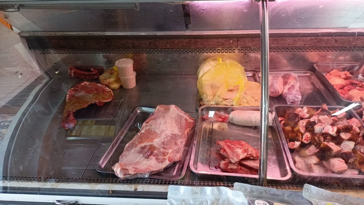 Inspektorky našly v brněnské asijské tržnici metrák podezřelého masa včetně zvířecích varlat