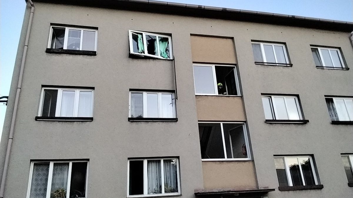 V bytovém domě na Přerovsku vybuchl plyn