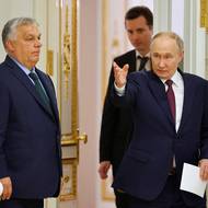 Viktor Orbán dorazil do Moskvy na návštěvu prezidenta Ruska Vladimira Putina