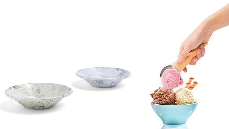 Inspirace zmrzlinou se může projevit už při servírování oblíbené pochoutky.