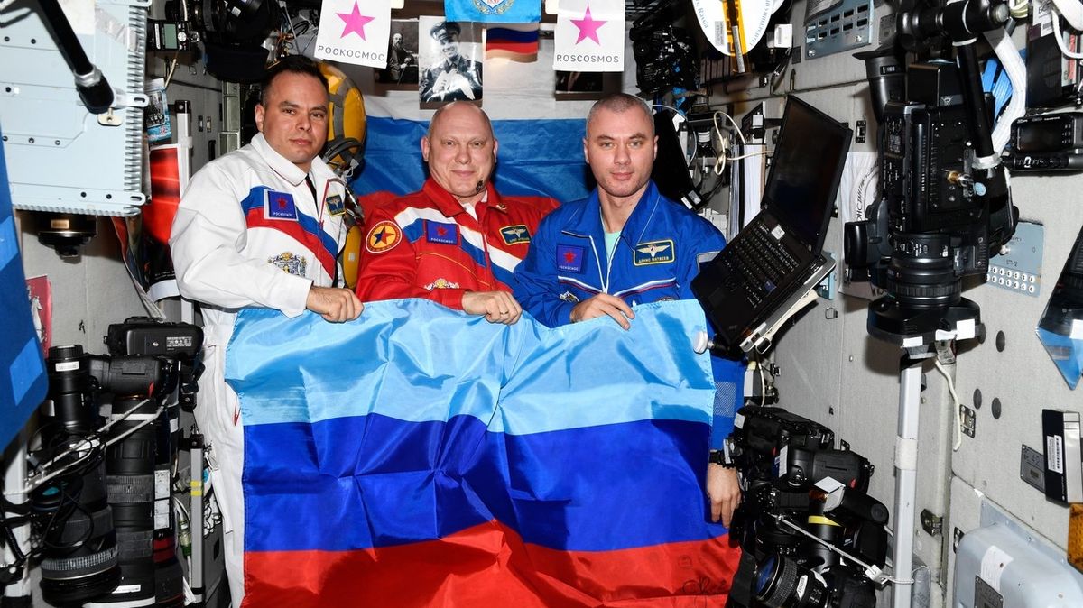 NASA odsoudila oslavu ruských kosmonautů na ISS po dobytí Luhanské oblasti