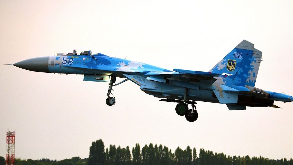 Ukrajinský Suchoj Su-27