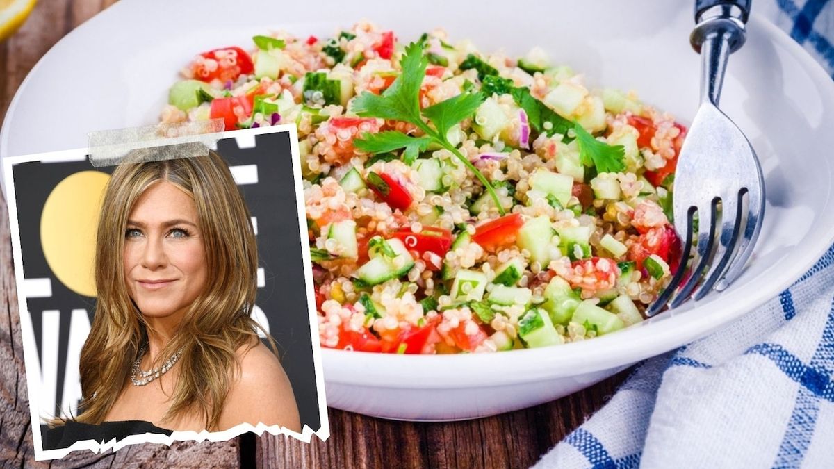 Dokonalý letní salát inspirovaný receptem Jennifer Anistonové