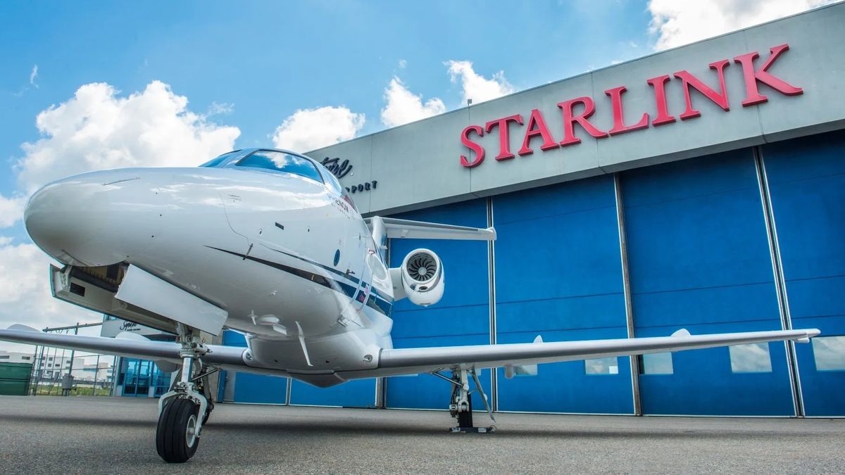 Starlink chce dostat internet na palubu letadel. Levné to nebude