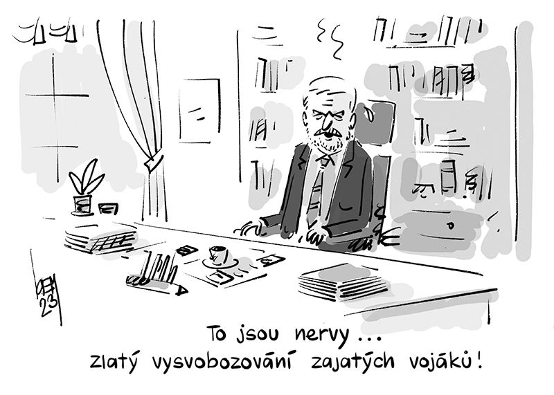 To jsou nervy... Zlatý vysvobozování zajatých vojáků!