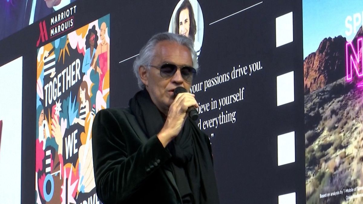 Andrea Bocelli zazpíval fanouškům na Times Square