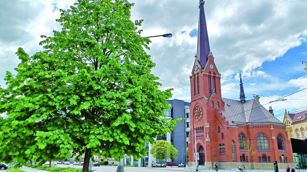 Červený kostel v Olomouci se otevře veřejnosti