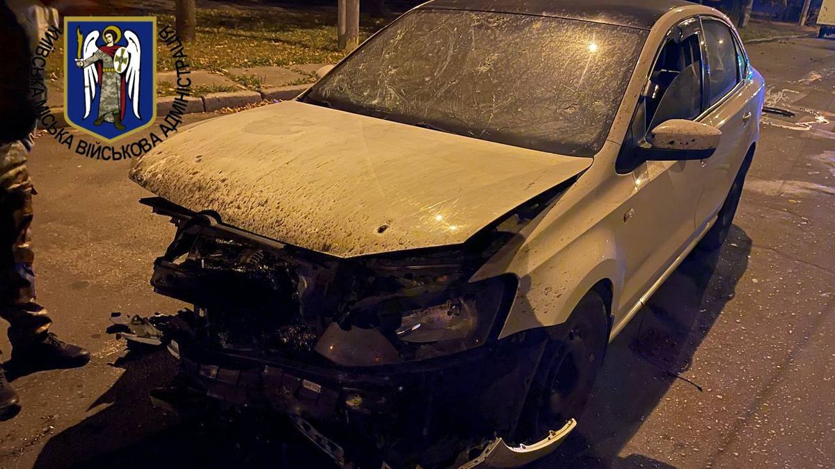 Noc dronů. Rusové v noci zasypali Kyjev šáhidy