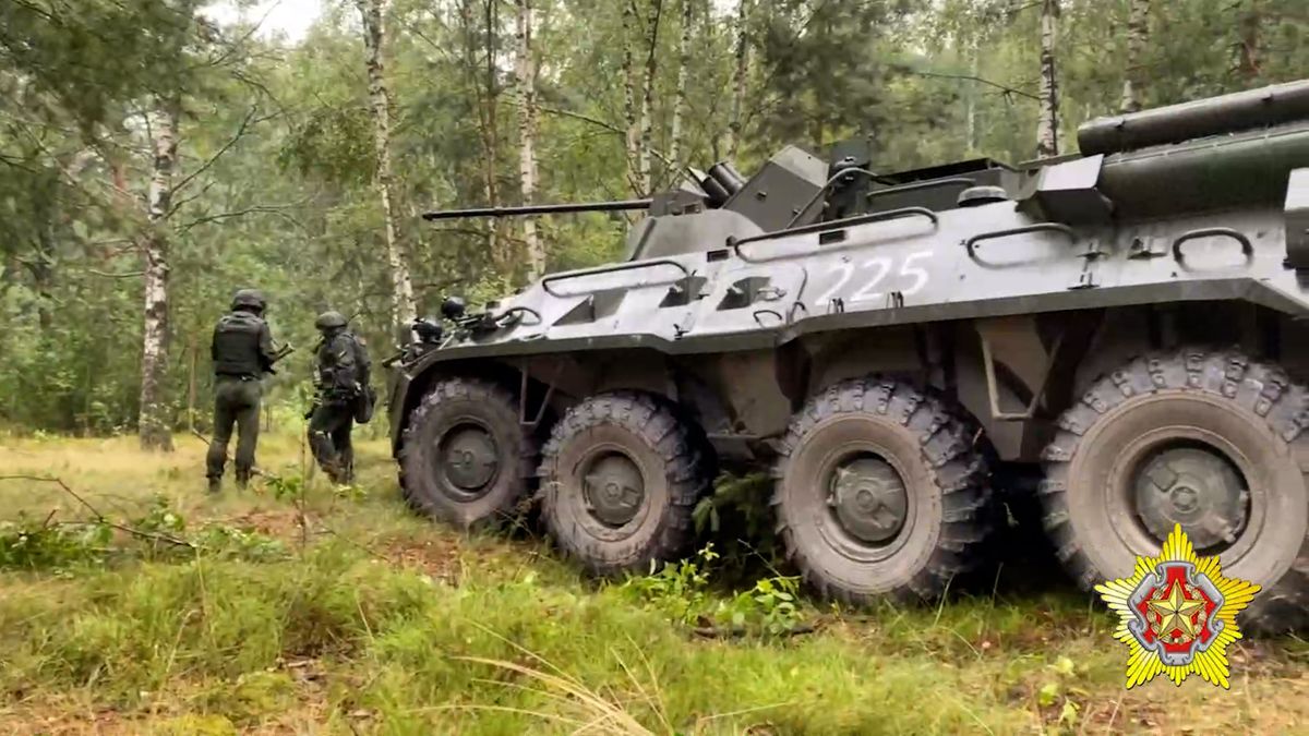 Bělorusko ukázalo, jak armáda cvičí s wagnerovci