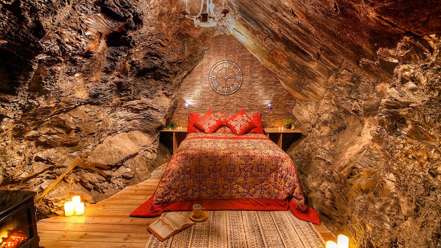 Unikátní hotel láka na opravdu hluboký spánek. Nachází se 419 metrů pod zemí