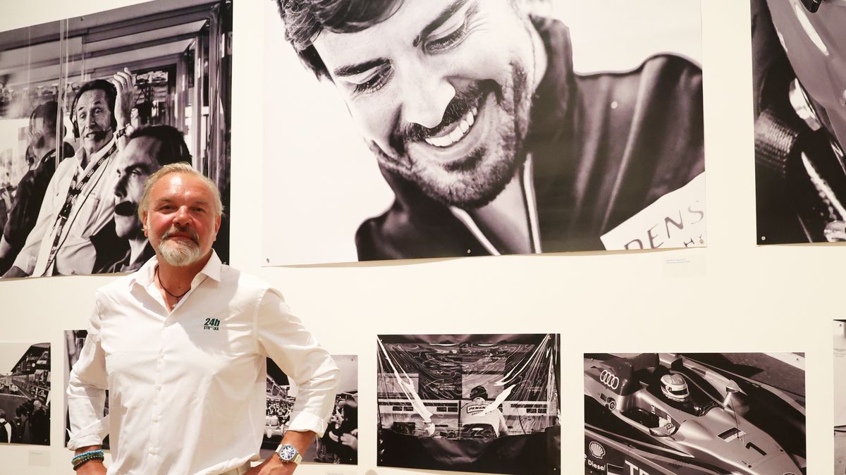 Martin Straka vystavuje reportážní fotky z 24h Le Mans