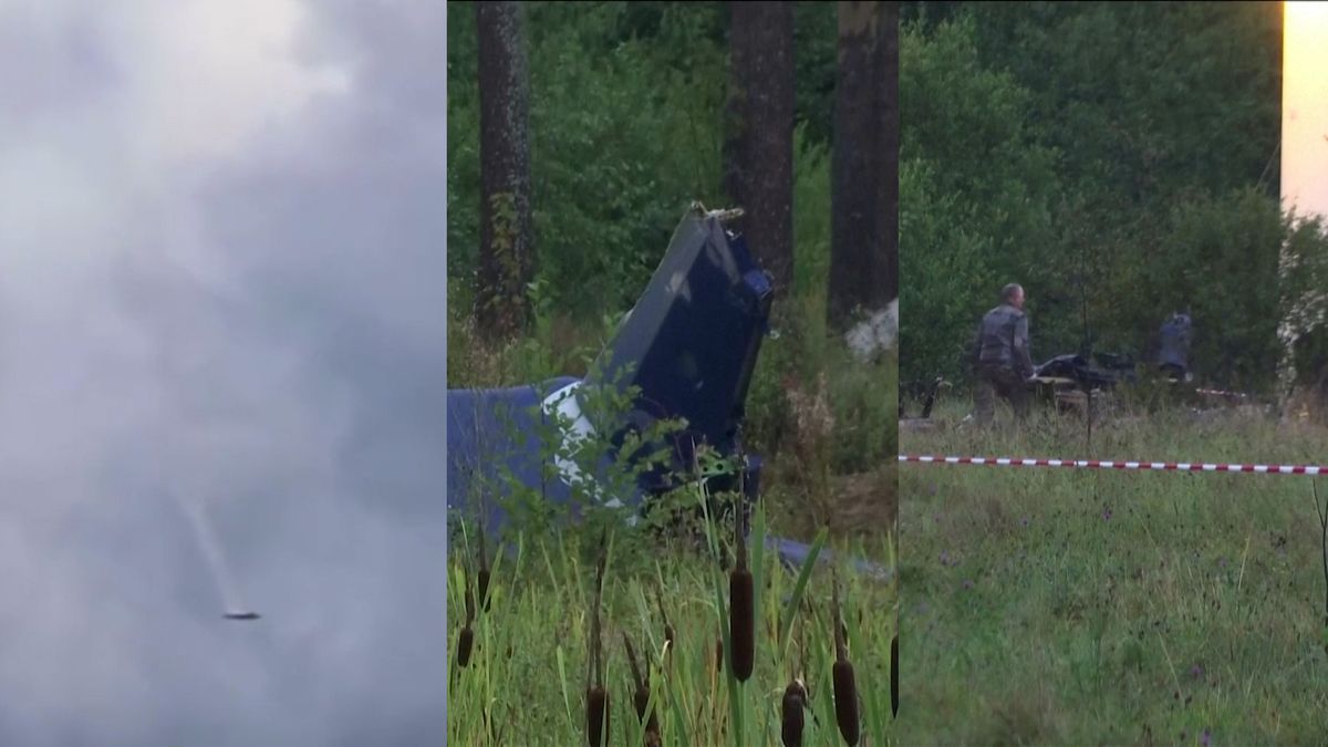 PŘEHLEDNĚ: Co víme o pádu Prigožinova letadla