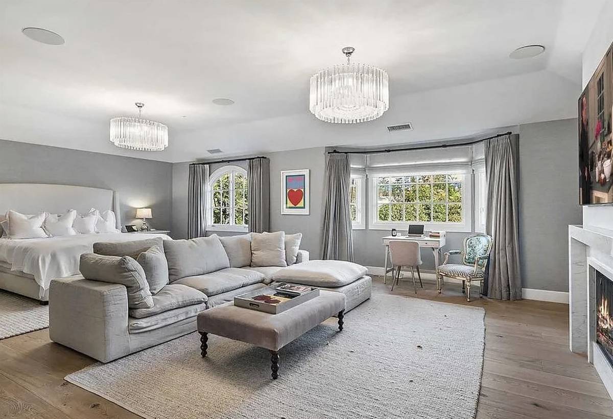 Hlavní ložnice v domě