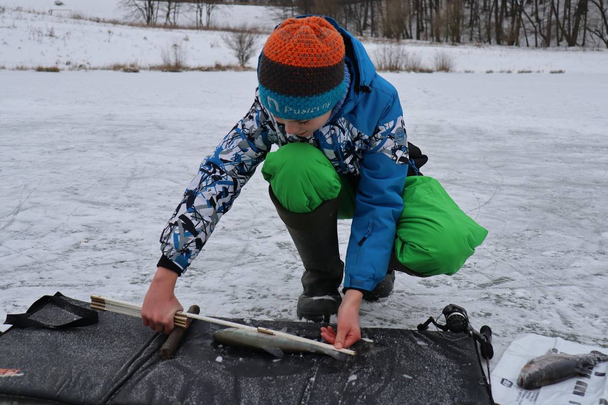 Úlovek je třeba přemeřit.  