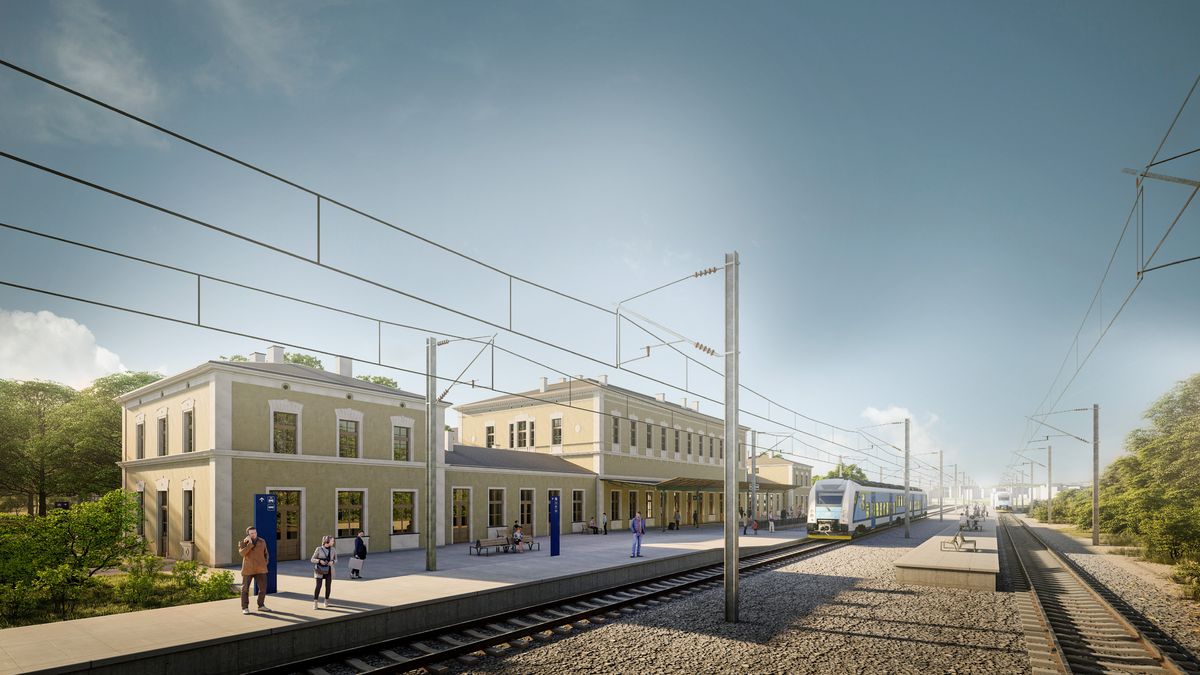 Renovace historického nádraží ve Františkových Lázních začíná