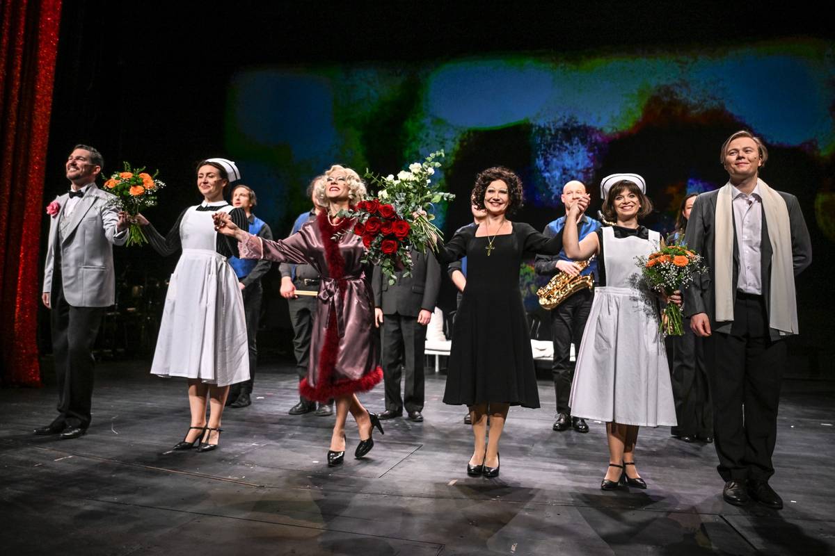 Vrabčák a anděl, děkovačka.