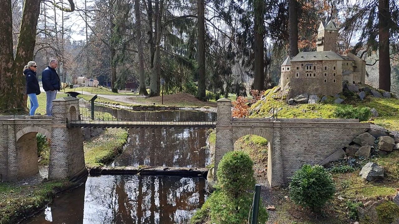 Park miniatur u Mariánských Lázní ozdobí i Prašná brána Stream