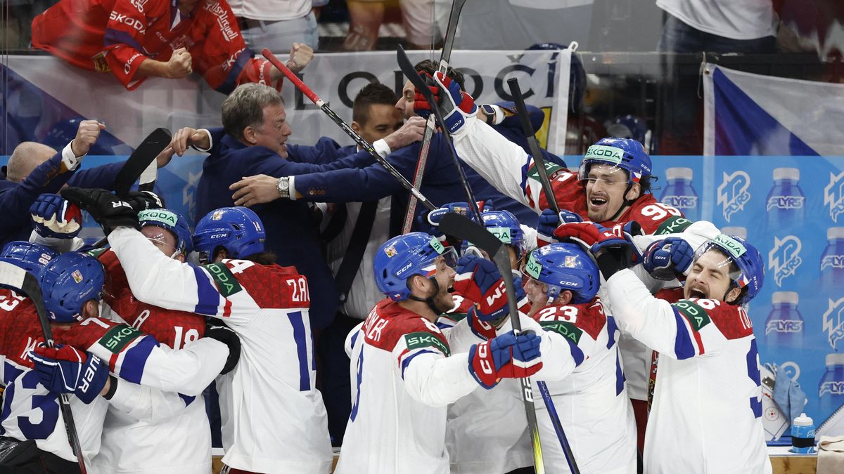 Čeští hokejisté jsou mistři světa