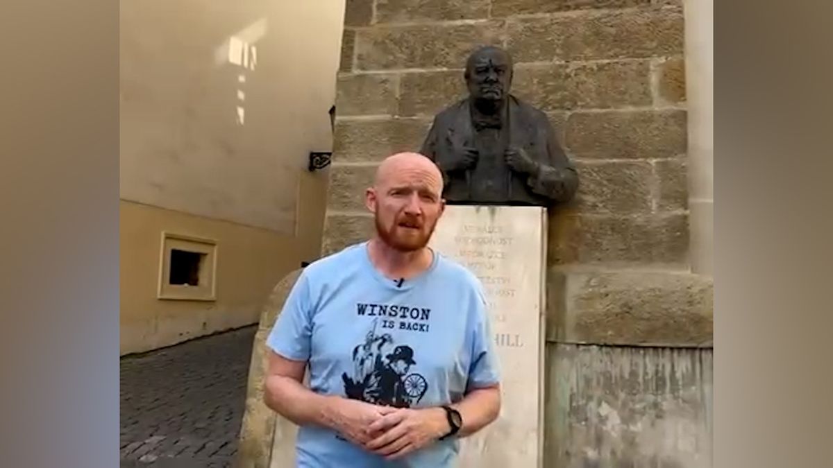 Winston Churchill se v sobotu vrátí na hrad Veveří, oslaví tam 150. narozeniny