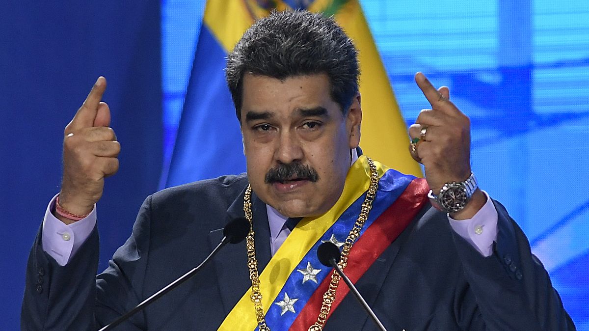 Za svobodu pro Venezuelu demonstrovaly v Praze desítky lidí