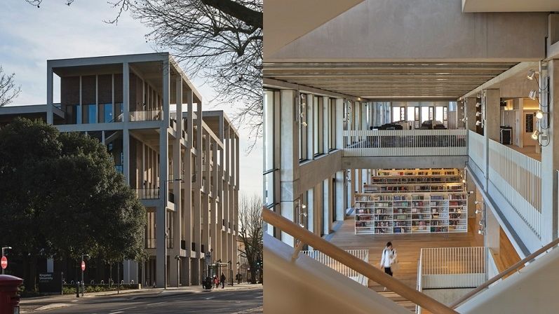 Městský dům kingstonské univerzity je dalším adeptem na Mies van der Rohe Award