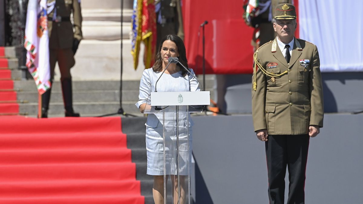 Kdo ji pozval? Maďarská prezidentka na feministické konferenci horovala za vyšší porodnost