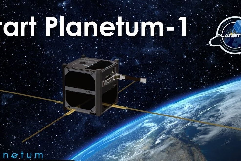 Start české družice Planetum-1 na oběžnou dráhu