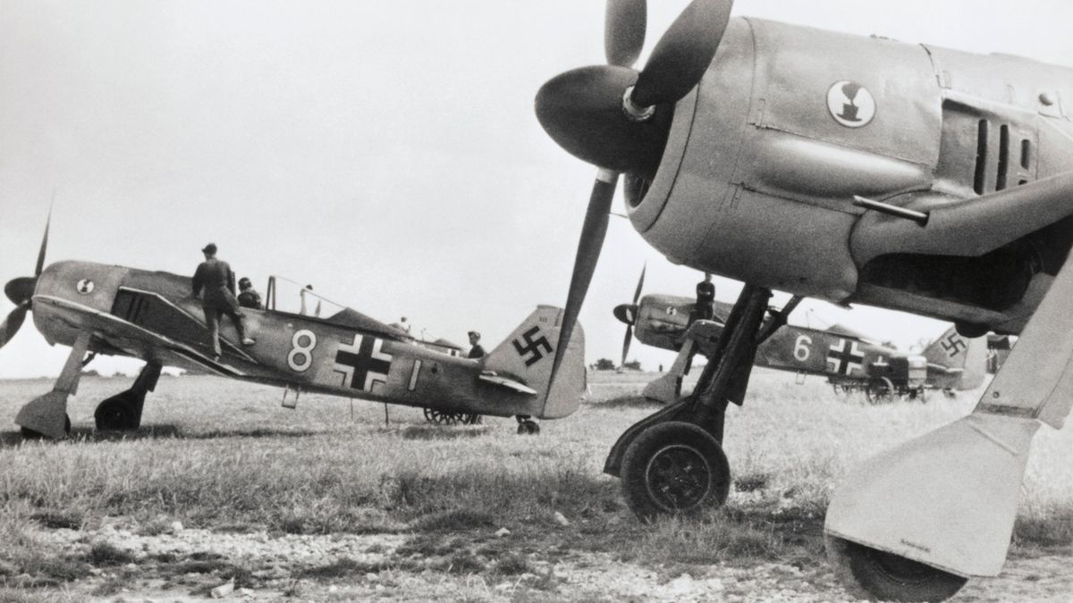 Focke-Wulf 190A z německé jednotky 7.JG 2