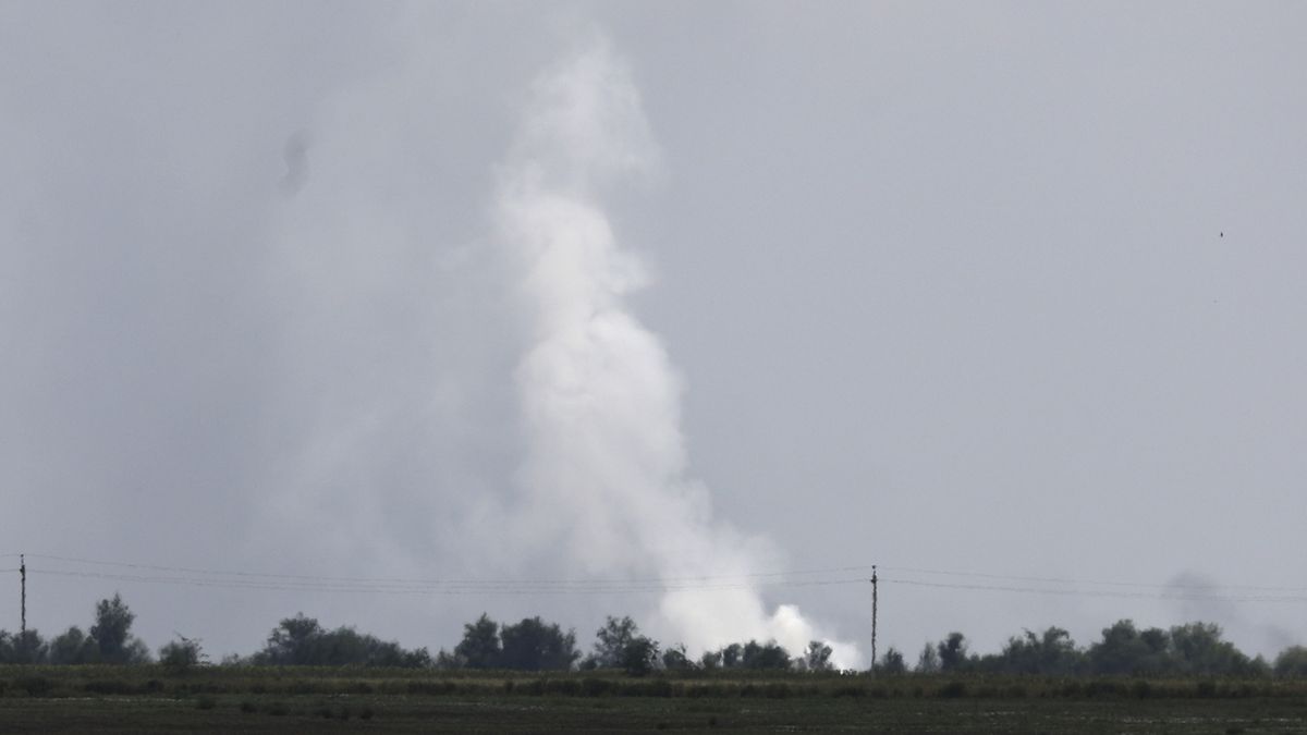 Exploze v Sevastopolu. Rusové tvrdí, že sestřelili dron