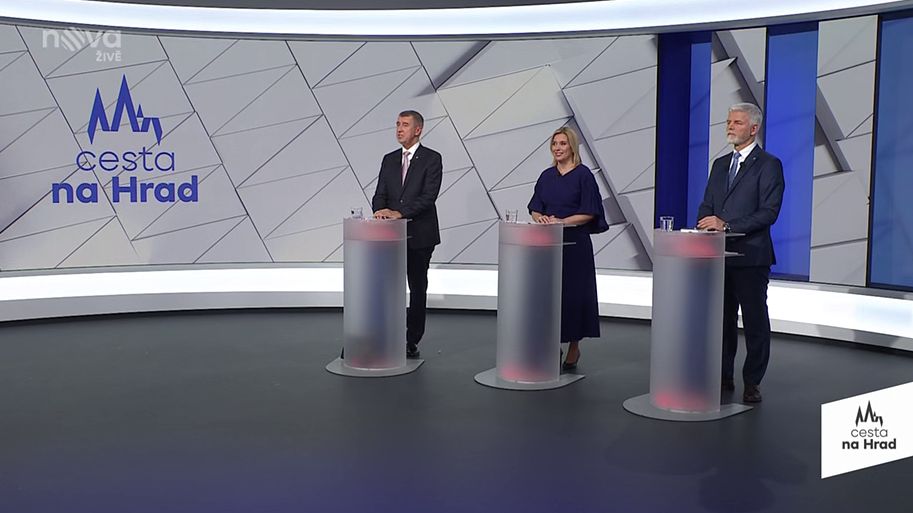 Sledovanost debaty prezidentských kandidátů na Nově byla nejvyšší